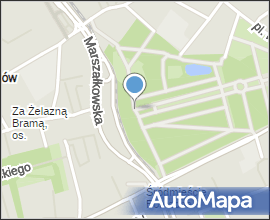 Varšava, Śródmieście, park Ogród Saski