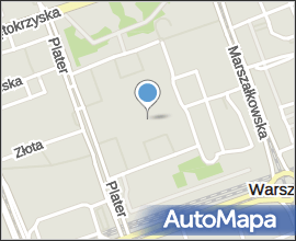 Varšava, Śródmieście, pohled z PKiN (jih)