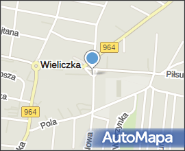 Wieliczka, autobusová konečná