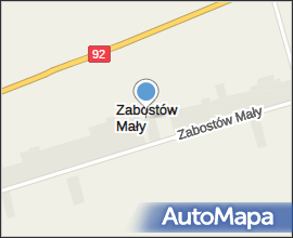 Zabostów Mały-sady