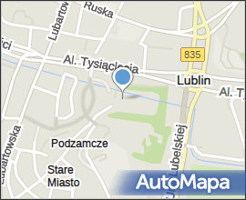 Zamek w Lublinie - front noc 19.07.2010 800px