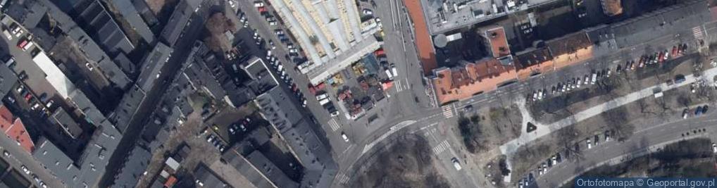 Zdjęcie satelitarne Action - Kalisz