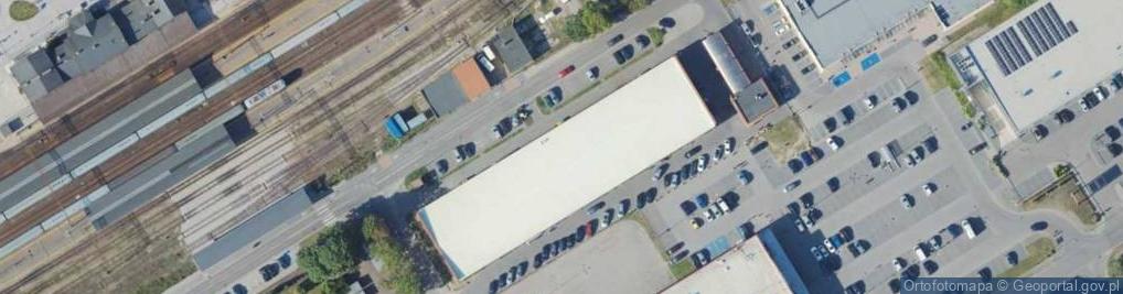 Zdjęcie satelitarne Action - Lębork
