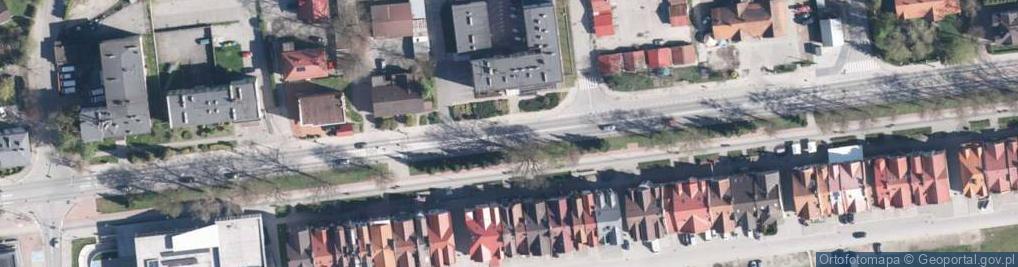 Zdjęcie satelitarne Action - Sucha Beskidzka