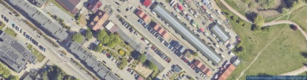 Zdjęcie satelitarne Action - Szczytno