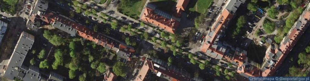Zdjęcie satelitarne Action - Wrocław