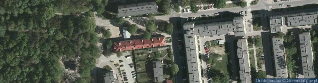 Zdjęcie satelitarne Beata Tebin Tomczyk Sklep Spożywczy Niepubliczny Zakład Opieki Zdrowotnej Centrum Beata Tebin Tomczyk