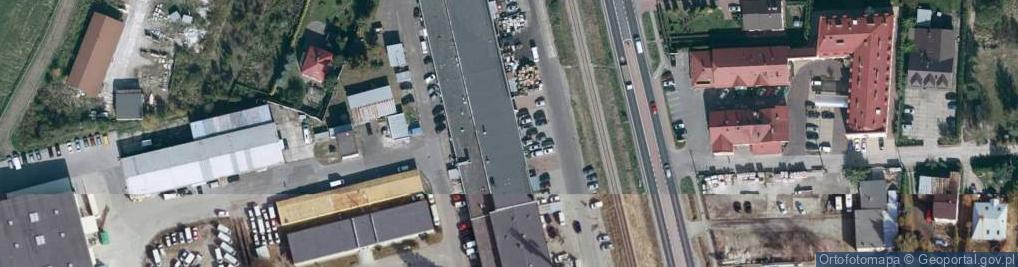 Zdjęcie satelitarne Centrum Handlowe Polam J Karczewski w Goclan