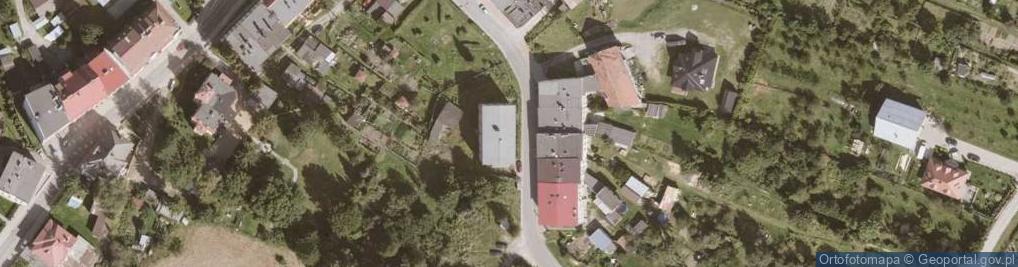 Zdjęcie satelitarne Centrum Pawełczyk Piotr Śliwiński Marek