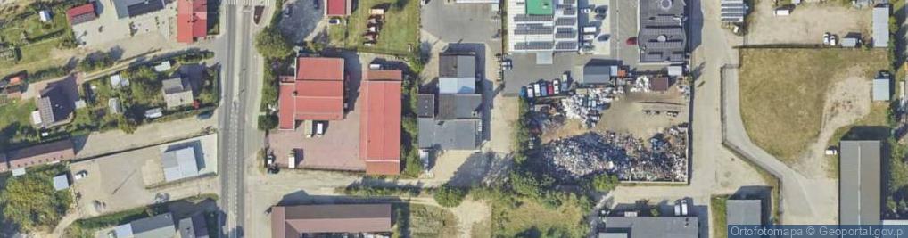 Zdjęcie satelitarne Gminna Spółdzielnia Samopomoc Chłopska w Bytowie