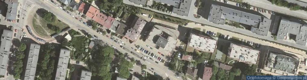 Zdjęcie satelitarne Grzybowska Center