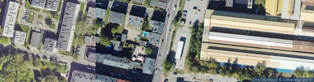 Zdjęcie satelitarne Nieruchomości Alma-Wynajem Lokali Mieszkalnych i Użytkowych-Laurent Tomecki