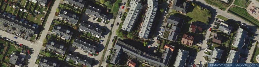 Zdjęcie satelitarne Paweł Rządkowski Studio Architektoniczne RP.81
