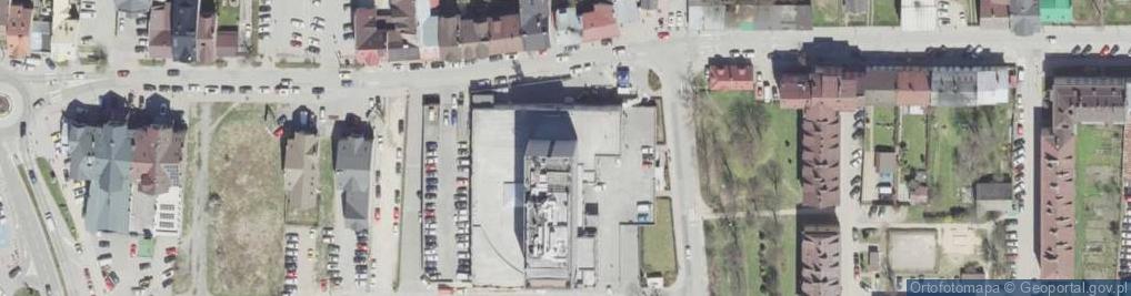 Zdjęcie satelitarne Przedsiębiorstwo Turystyczno Usługowe Valg Podhale