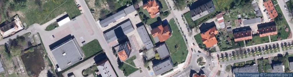 Zdjęcie satelitarne Pszczyńskie Towarzystwo Budownictwa Społecznego