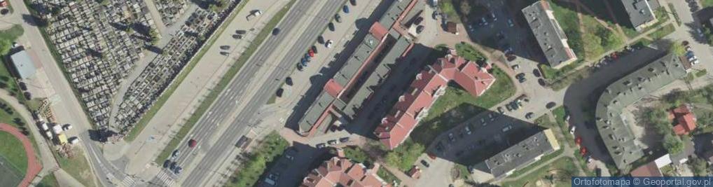 Zdjęcie satelitarne SM Rodzina Kolejowa