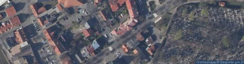 Zdjęcie satelitarne Spółdzielnia Mieszkaniowa Łosoś w Ustce