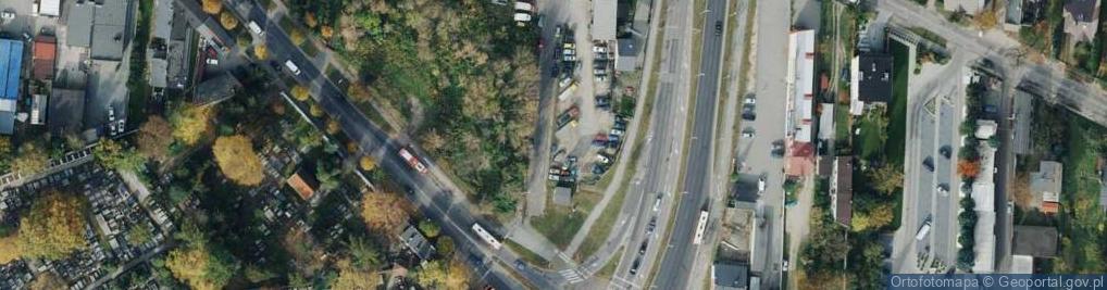 Zdjęcie satelitarne Tomasz Rajek Auto Centrum