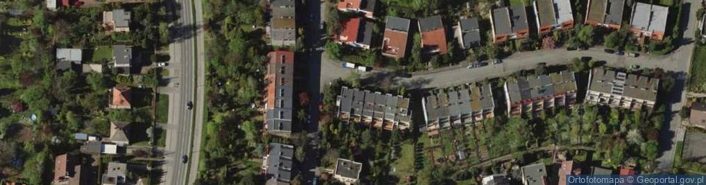Zdjęcie satelitarne Wrokasz Przedsiębiorstwo Budowlano-Handlowe Urszula Kordowina
