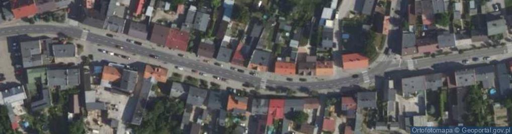 Zdjęcie satelitarne Wspolnota Mieszkaniowa Jana Pawła II 37, Skoki
