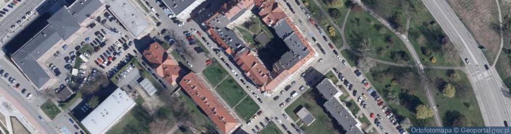 Zdjęcie satelitarne Wspólnota Mieszkaniowa Nr 11 Marcinkowskiego 5-7 Krakowska 1