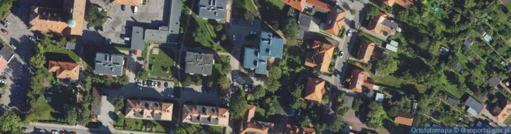 Zdjęcie satelitarne Wynajem Domu Handlowo Usługowego Nowicki Józef Nowicka Krystyna
