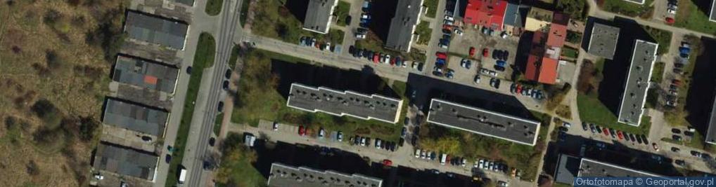 Zdjęcie satelitarne Wynajm Mieszkania Jolanta Krzewińska Rycek
