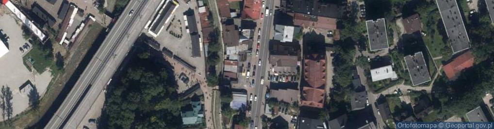 Zdjęcie satelitarne Zako Rent Gąsiorowscy