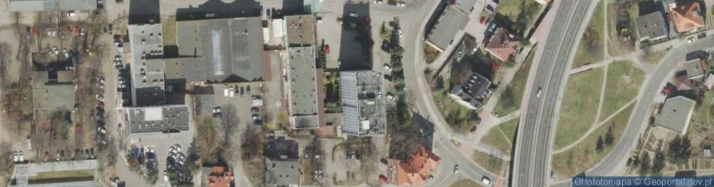 Zdjęcie satelitarne Zastal
