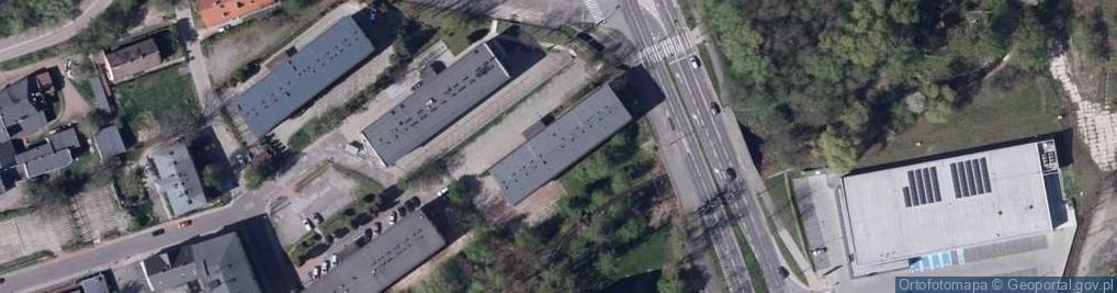 Zdjęcie satelitarne Drugi Śląski Urząd Skarbowy w Bielsku-Białej