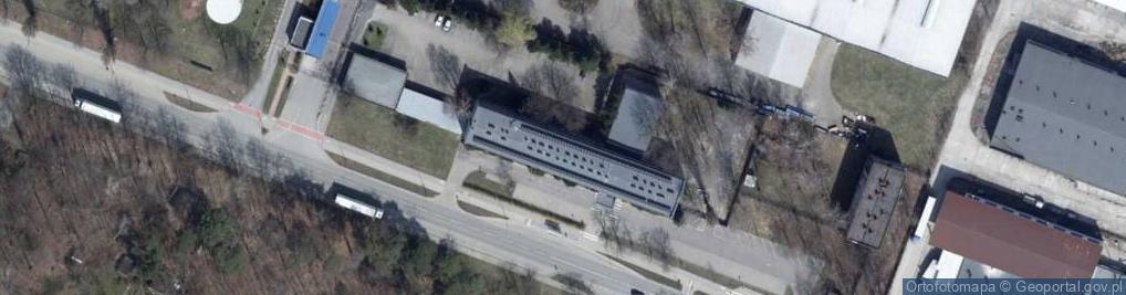Zdjęcie satelitarne Drugi Urząd Skarbowy Łódź - Bałuty