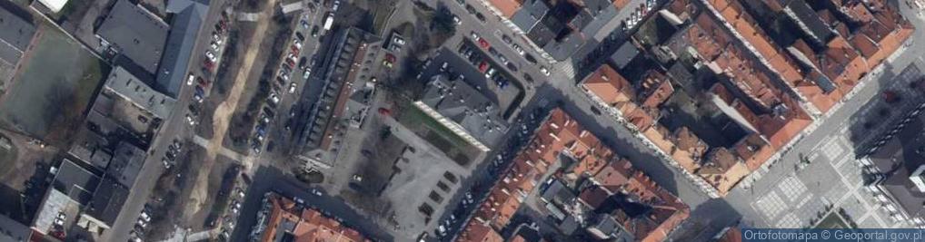 Zdjęcie satelitarne Drugi Urząd Skarbowy w Kaliszu