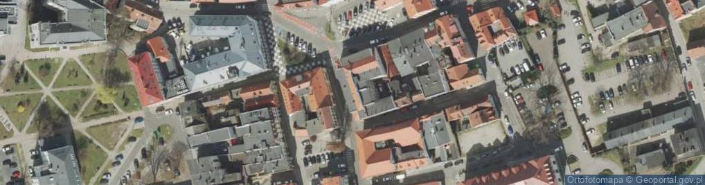 Zdjęcie satelitarne Izba Administracji Skarbowej w Zielonej Górze