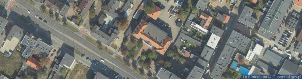 Zdjęcie satelitarne Kujawsko-Pomorski Urząd Skarbowy w Bydgoszczy