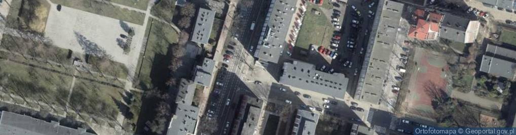 Zdjęcie satelitarne Pierwszy Urząd Skarbowy w Szczecinie