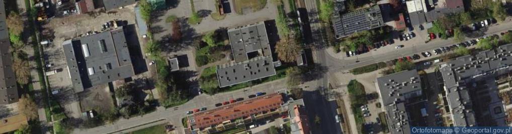 Zdjęcie satelitarne Pierwszy Urząd Skarbowy we Wrocławiu