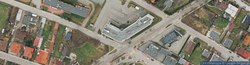 Zdjęcie satelitarne Świętokrzyski Urząd Skarbowy w Kielcach