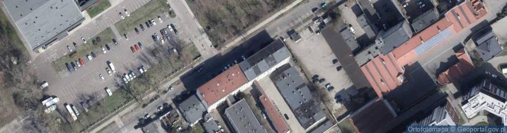 Zdjęcie satelitarne Urząd Skarbowy Łódź - Polesie