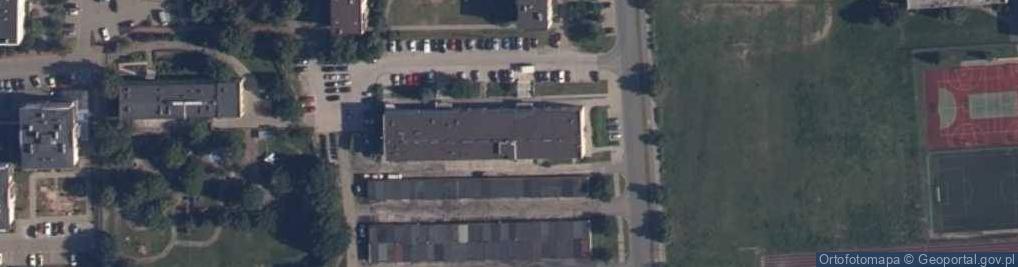 Zdjęcie satelitarne Urząd Skarbowy w Białobrzegach