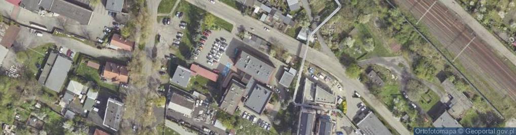 Zdjęcie satelitarne Urząd Skarbowy w Brzegu