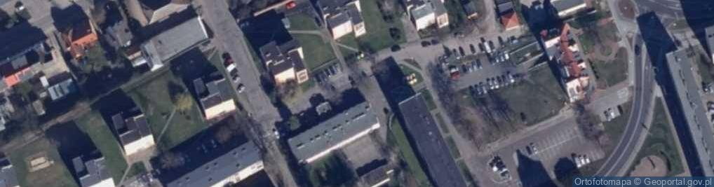 Zdjęcie satelitarne Urząd Skarbowy w Choszcznie