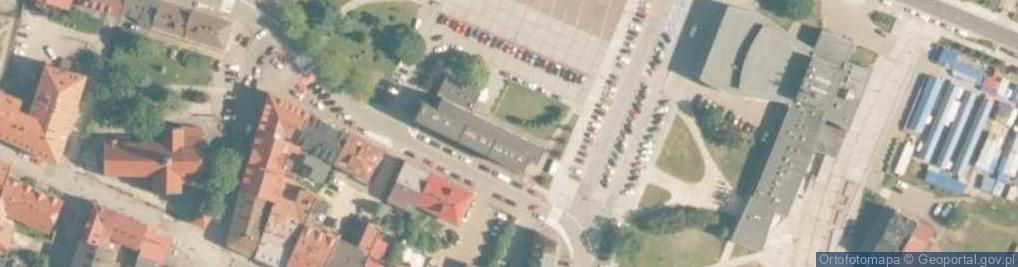 Zdjęcie satelitarne Urząd Skarbowy w Chrzanowie