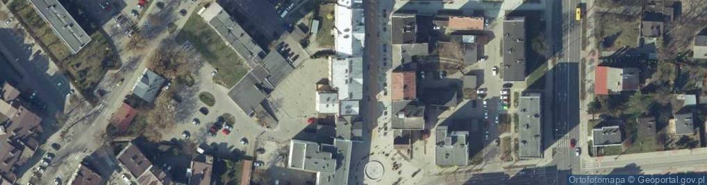 Zdjęcie satelitarne Urząd Skarbowy w Ciechanowie
