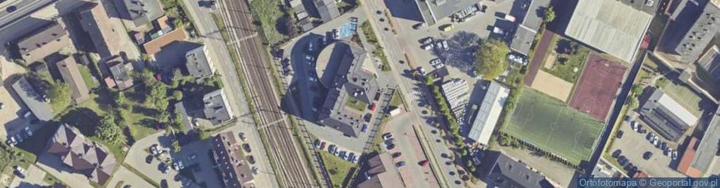 Zdjęcie satelitarne Urząd Skarbowy w Działdowie