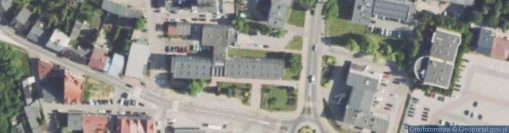Zdjęcie satelitarne Urząd Skarbowy w Kłobucku