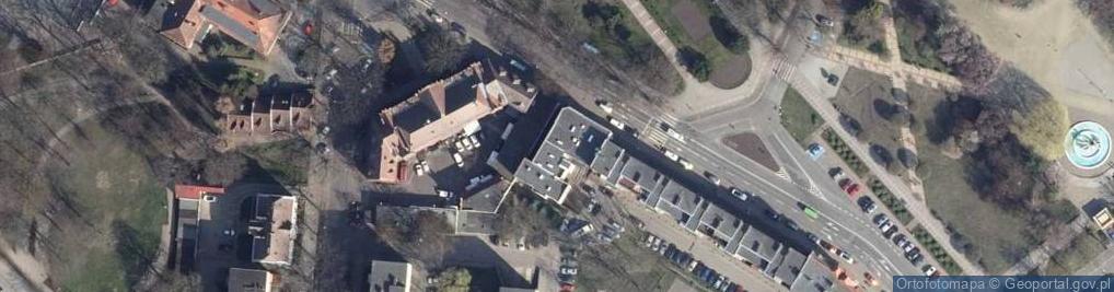 Zdjęcie satelitarne Urząd Skarbowy w Kołobrzegu