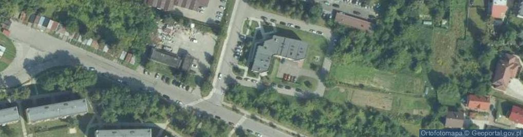 Zdjęcie satelitarne Urząd Skarbowy w Miechowie