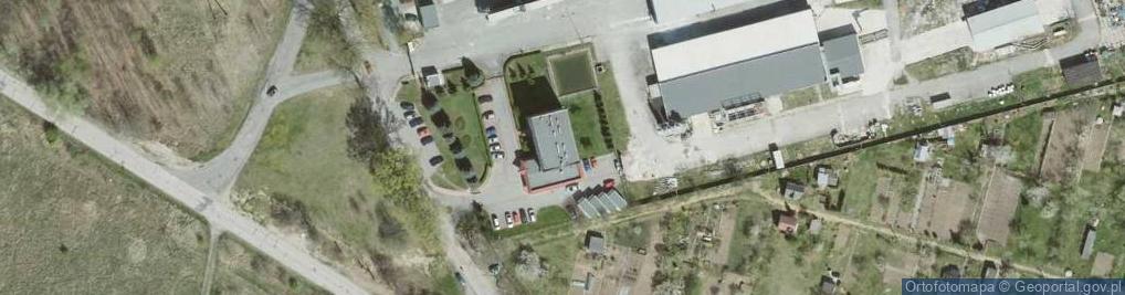 Zdjęcie satelitarne Urząd Skarbowy w Miliczu