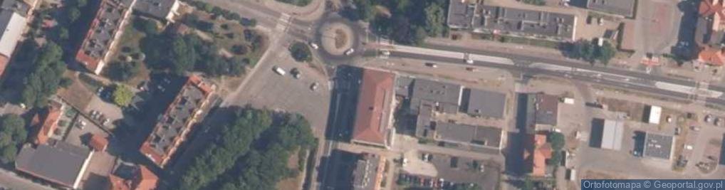 Zdjęcie satelitarne Urząd Skarbowy w Namysłowie