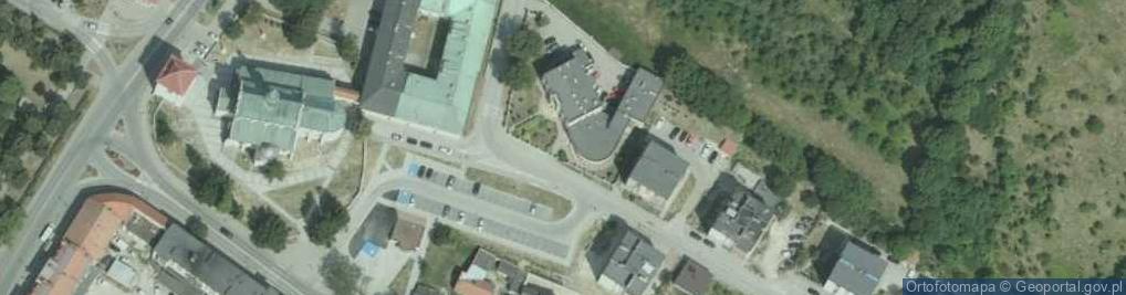 Zdjęcie satelitarne Urząd Skarbowy w Pińczowie